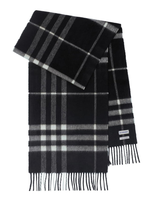 Burberry Women Check Cashmere Scarf